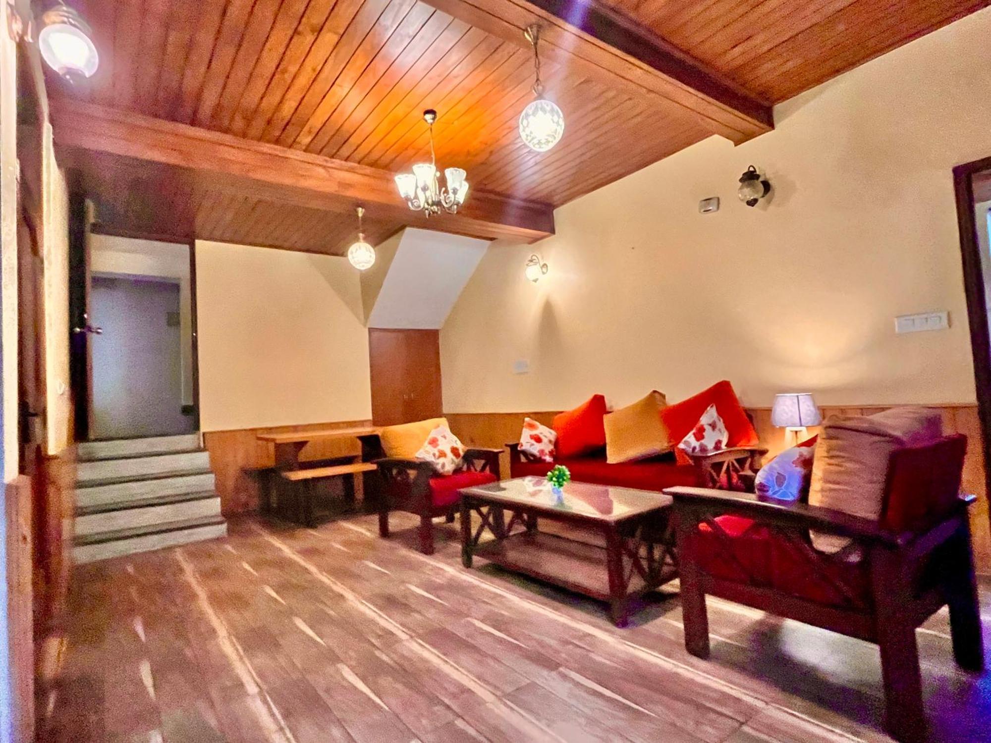 The Manu Emerald # Farmhouse # Top Selling Cottage In Manali # Peaceful Heritage Cozy Stay # Lawn With Bonfire # Most Awarded Exterior photo